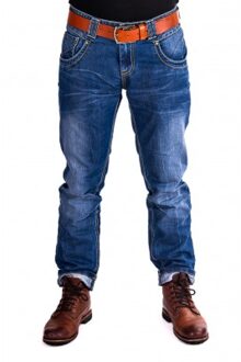 Cars Jeans Crown Denim Stonewashed Used (506) Blauw - 28/36