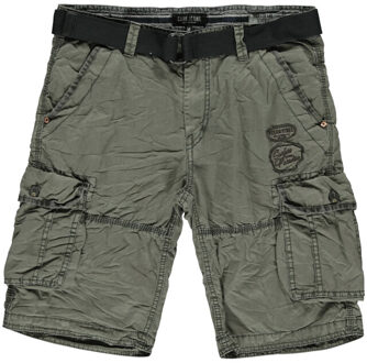 Cars Jeans Heren Bermuda met Gratis Riem - Durras - Antraciet