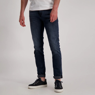 Cars Jeans Heren Jeans - Slim Fit - Stretch - Lengte 34 - Blast - Blue Black