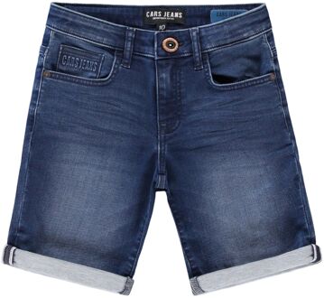 Cars Jeans Heren SEATLE Short Denim Dark Used - Maat L