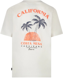 Cars jongens t-shirt Ecru - 128