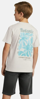 Cars Kids pluyo ts backprint navy beige Ecru - 140