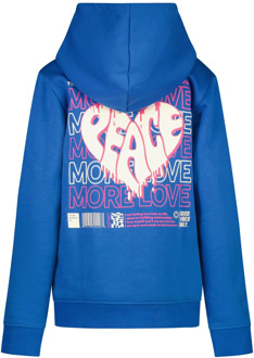 Cars meisjes hoodie Kobalt - 116