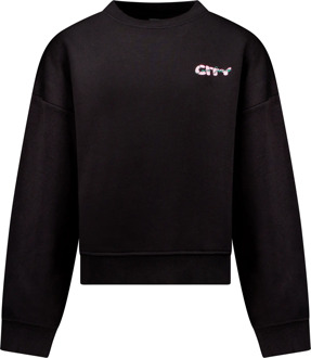 Cars meisjes sweater Zwart - 164