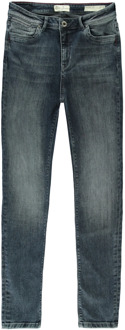 Cars Nancy dames skinny jeans denim blue black Blauw - 28-32