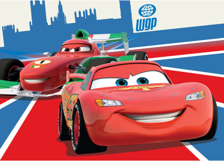 Cars Tapijt Disney Cars Bliksem & Francesco Rood