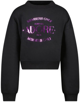 Cars winter sweater meisjes - Paula - zwart - Maat 128