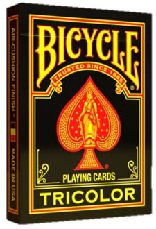 Cartamundi Bicycle Pokerkaarten - Tricolor