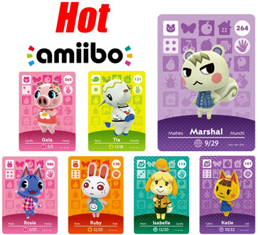 Carte Amiibo New Horizons Animal Crossing Card Amiibo 264 marshal NFC Card Amibo for switch NS Games series 1 2 3 4