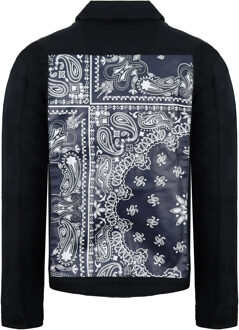 Cartel Heren Denim Jacket Zwart - XS