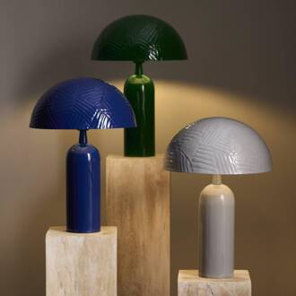 Carter tafellamp van metaal, groen