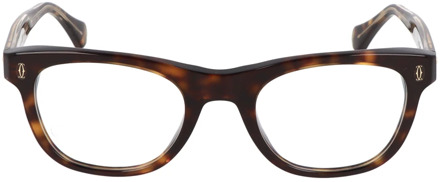 Cartier Glasses Cartier , Brown , Unisex - 51 Mm,53 MM