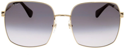 Cartier Prachtige zonnebrillen voor vrouwen - Versterk je stijl Cartier , Yellow , Dames - ONE Size