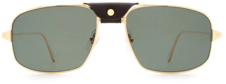 Cartier Stijlvolle zonnebril met 100% UV-bescherming Cartier , Multicolor , Heren - 60 MM