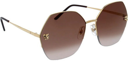Cartier Sunglasses Cartier , Yellow , Dames - 62 MM