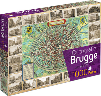 Cartografie Brugge (1000 stukjes)
