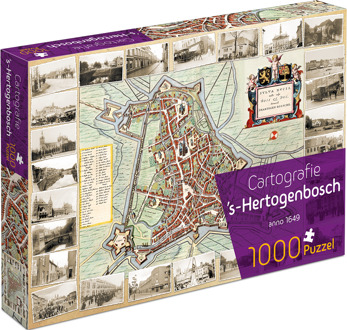 Cartografie 's-Hertogenbosch (1000 stukjes)