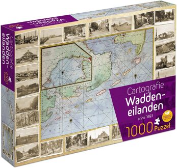 Cartografie Waddeneilanden Puzzel (1000 stukjes)