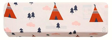 Cartoon Airconditioner Stofkap Indoor Muur Gemonteerde Airconditioner Beschermhoes Eenvoudige Reiniging Cover Beschermhoes roze