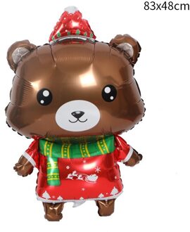 Cartoon Ballon Kinderen Speelgoed Drijvende Lucht Bal Elk Bear Kerst Ballon Winkelcentrum Hotel Party Decoratie Ballon 3