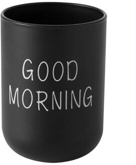 Cartoon Bear Tandpasta Tandenborstelhouder Badkamer Opbergdoos Tandenborstel Case Opbergdoos Container Thuis Badkamer Organizer zwart