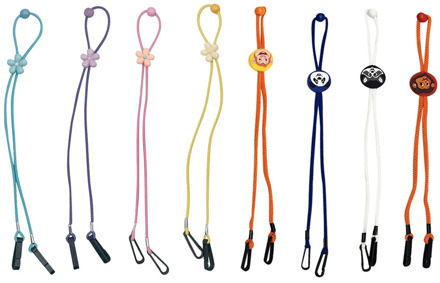 Cartoon Children Adjustable Face Mask Extender Lanyard Handy Ear Holder Rope Kids Anti-lost Anti-drop Mask Hanging Neck Halter
