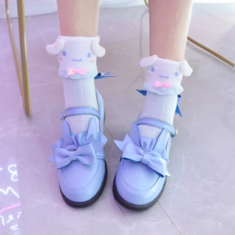cartoon Cinnamoroll Melody Girls butterfly socks short new cotton bow toddler girls tube socks princess sock