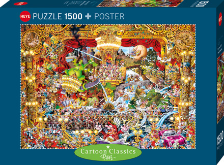 Cartoon Classics - Opera Chaotica Puzzel (1500 stukjes)
