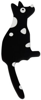 Cartoon Dier Familie Decoratieve Haak Kat Hond Beer Vogel Koelkast Whiteboard Sticker Koelkast Kids Home Decoratie Haak 9