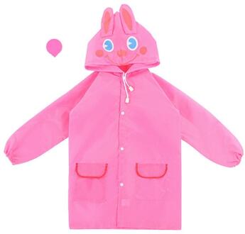 Cartoon Dier Stijl Waterdicht Kids Regenjas Voor Kinderen Regenjas Regenkleding Regenjas Student Dier Stijl Regenjas Roze