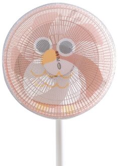 Cartoon Fan Deksel Elektrische Ventilator Beschermkap Kind Anti-Snuifje Bescherming Fan Netto Cover Floor Fan All-Inclusive A16