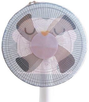 Cartoon Fan Deksel Elektrische Ventilator Beschermkap Kind Anti-Snuifje Bescherming Fan Netto Cover Floor Fan All-Inclusive C18