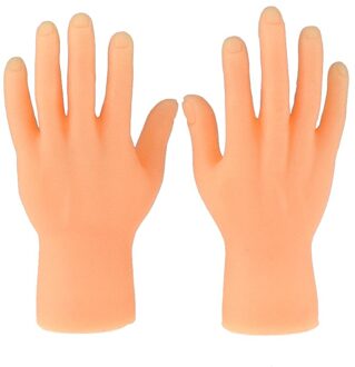 Cartoon Funny Finger Handen En Vinger Voeten Set Creatieve Vinger Speelgoed Van Speelgoed Rond De Kleine Hand Model Halloween speelgoed 02 Hands