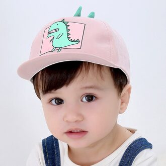 Cartoon Kinderen Baseball Cap Zomer Kinderen Jongen Meisje Zonnehoed Outdoor Kids Hip Hop Snapback Cap Jongens Meisjes Hoed Muts roze stijl 1