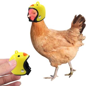 Cartoon Kip Helm Kleine Huisdier Helm Verstelbare Gevogelte Veiligheid Cap Kleine Dieren Dierbenodigdheden Bourgondië