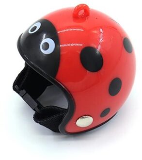 Cartoon Kip Helm Kleine Huisdier Helm Verstelbare Gevogelte Veiligheid Cap Kleine Dieren Dierbenodigdheden Licht Groen