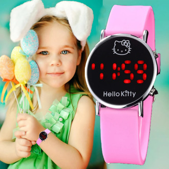 Cartoon LED Digital Watch hodinky Children Ladies Girls Watch Silicone Strap Gift Clock  ceasuri Reloj Gift Saat