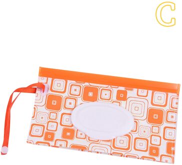 Cartoon Leuke Eva Baby Natte Doekjes Tas Kleine Strepen Make Up Portable Cleaning Clamshell Container Case Kids Herbruikbare Doos #50