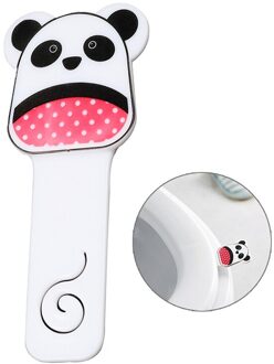 Cartoon Lifter Toiletbril Handvat Badkamer Deksel Deksel Toiletpot Seat Lift Handvat Badkamer Toilet Seat Houder Accessoires wit