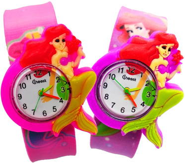 Cartoon Mermaid Watch Children Toys Watches Kids Quartz Wristwatches for Kid Baby Clock Child Watch Girl Boy Gift Relogio Montre