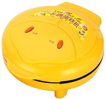 Cartoon Mini Cake Machine Huishouden Kinderen Brood Machine Dubbelzijdig Verwarming Bakken Ontbijt Machine