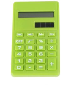 Cartoon Mini Rekenmachine 8 Cijfers Display Dual Voeding Leuke Candy Rekenmachine GN