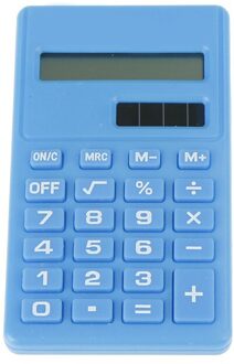 Cartoon Mini Rekenmachine 8 Cijfers Display Dual Voeding Leuke Candy Rekenmachine LB