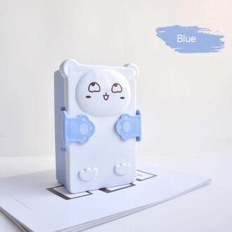 Cartoon Mooie Bento Dozen Dubbele Laag Plastic Sandwich Lunch Doos Voedsel Opbergdoos Magnetron Voor Kids Alimentaire Case 03