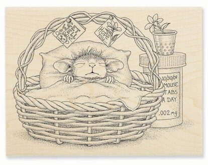 Cartoon muis Transparant Clear Siliconen Stempel/Zegel voor DIY scrapbooking/fotoalbum Decoratieve duidelijke stempel 6609