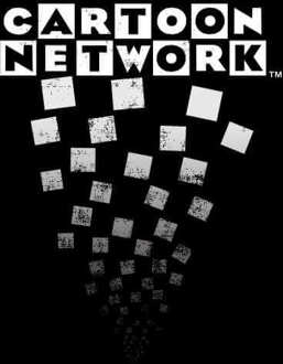 Cartoon Network Logo Fade Hoodie - Black - L Zwart