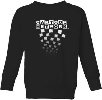 Cartoon Network Logo Fade Kids' Sweatshirt - Black - 110/116 (5-6 jaar) Zwart