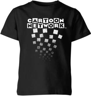 Cartoon Network Logo Fade Kids' T-Shirt - Black - 134/140 (9-10 jaar) Zwart