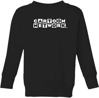 Cartoon Network Logo Kids' Sweatshirt - Black - 122/128 (7-8 jaar) Zwart - M