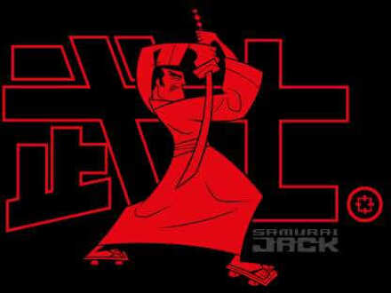 Cartoon Network Samurai Jack Way Of The Samurai Sweatshirt - Black - S Zwart
